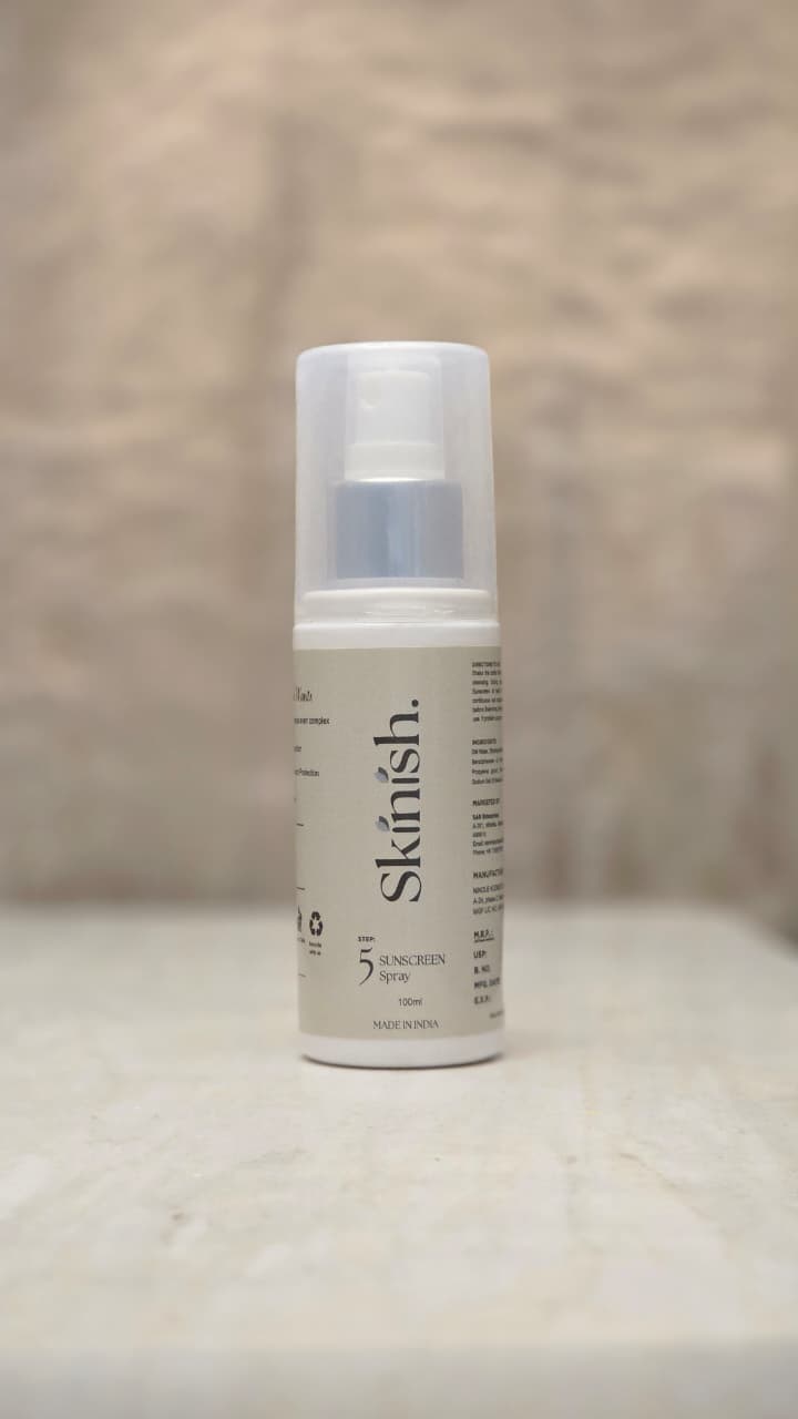 Step 5- Sunscreen Spray SPF 50 PA++++